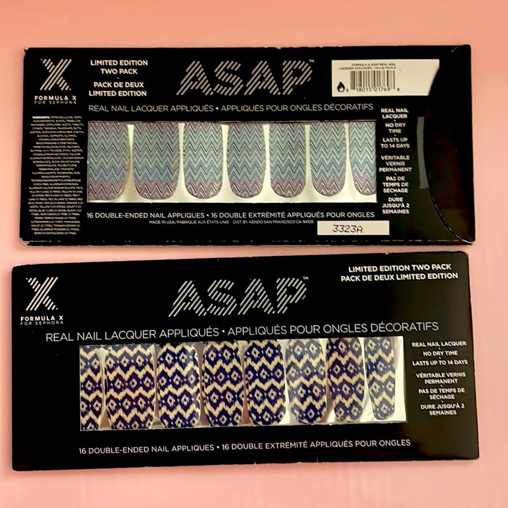 Nail lacquer strips